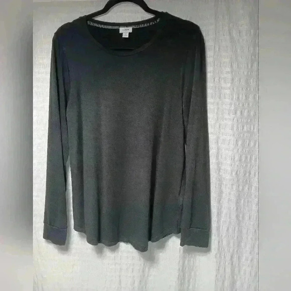 J.Crew Long Sleeve Super Comfy  Crew neck tee. Ladies size M - Picture 1 of 8